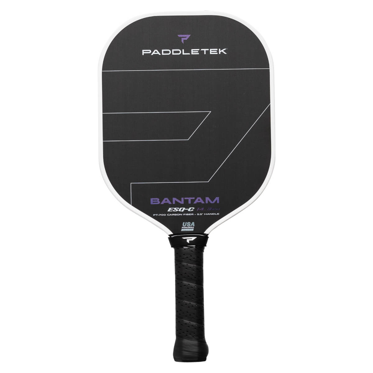 Paddletek Bantam ESQ-C 14.3mm Carbon Fiber Pickleball Paddle: Image #448923