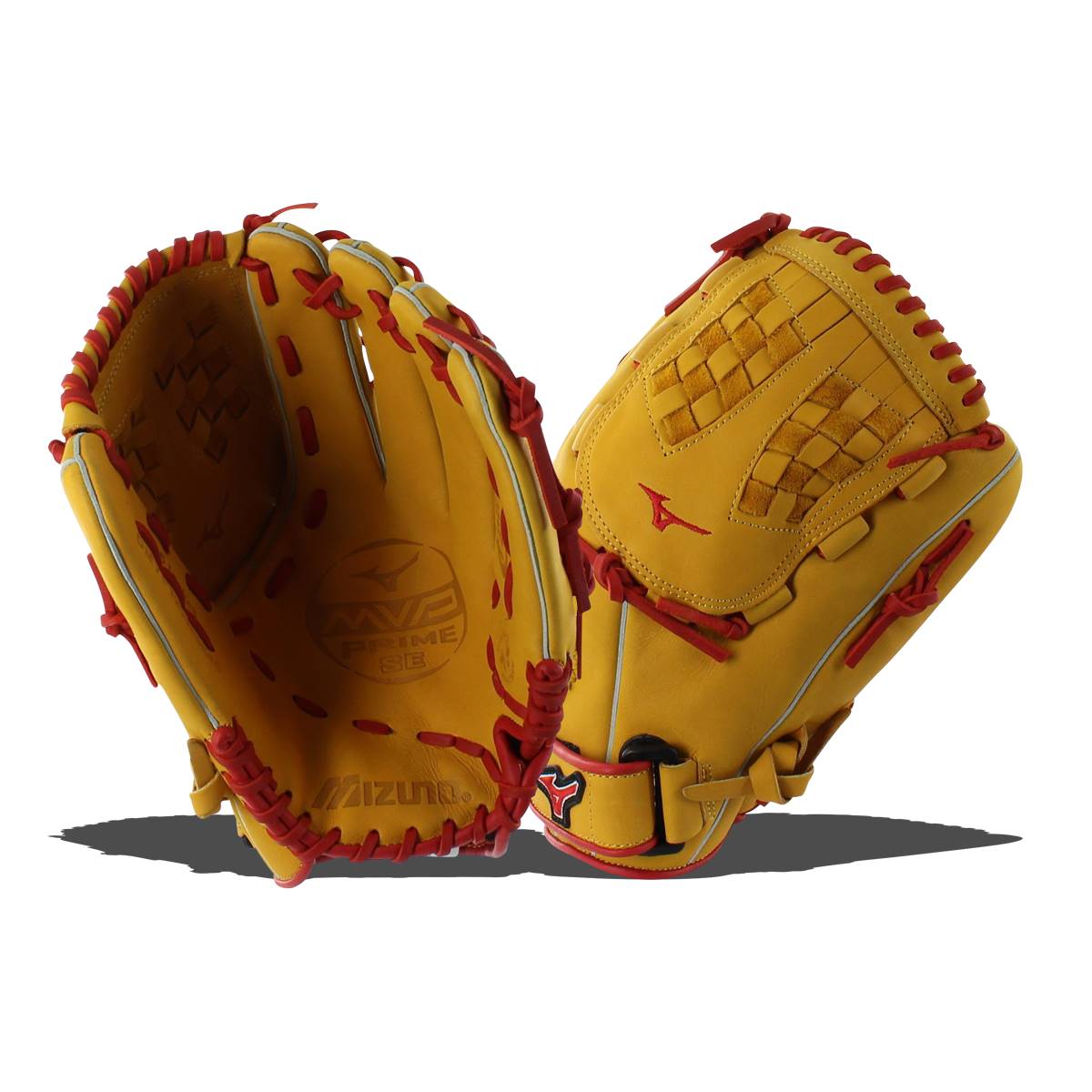 Mizuno MVP Prime SE 12.5" Fastpitch Softball Glove GMVP1250PSEF6 Cork / Red