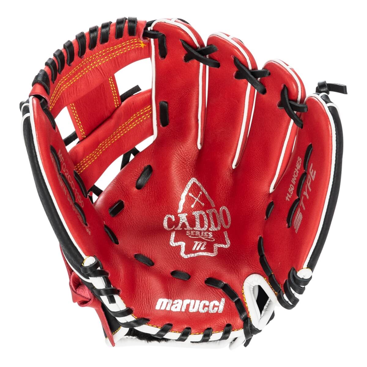 Marucci Caddo 11.5" Youth Baseball Glove: MFG2CD1150-R/BK: Image #436672