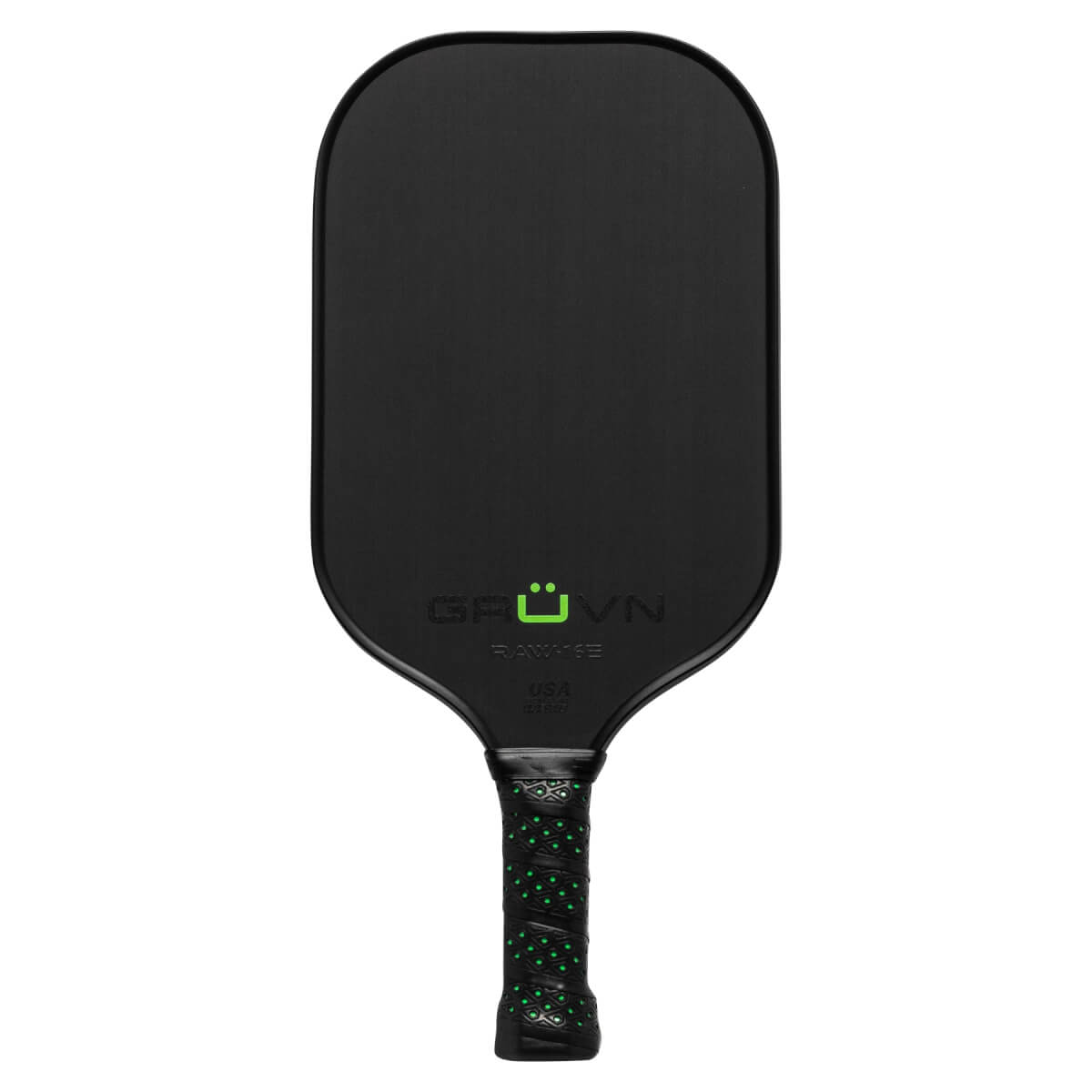GRUVN RAW-16E Middleweight Carbon Fiber Pickleball Paddle: Image #429524