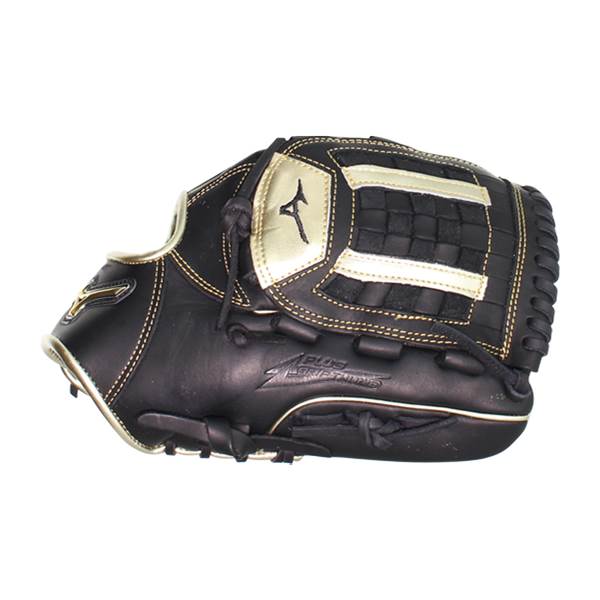 Mizuno MVP Prime SE 12'' Baseball Glove: GMVP1200PSE8 Black/Gold: Image #380238