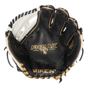 Miken Pro Series Freak Gold 13.5" Slow Pitch Softball Glove: PRO135-BWG: Image #421457