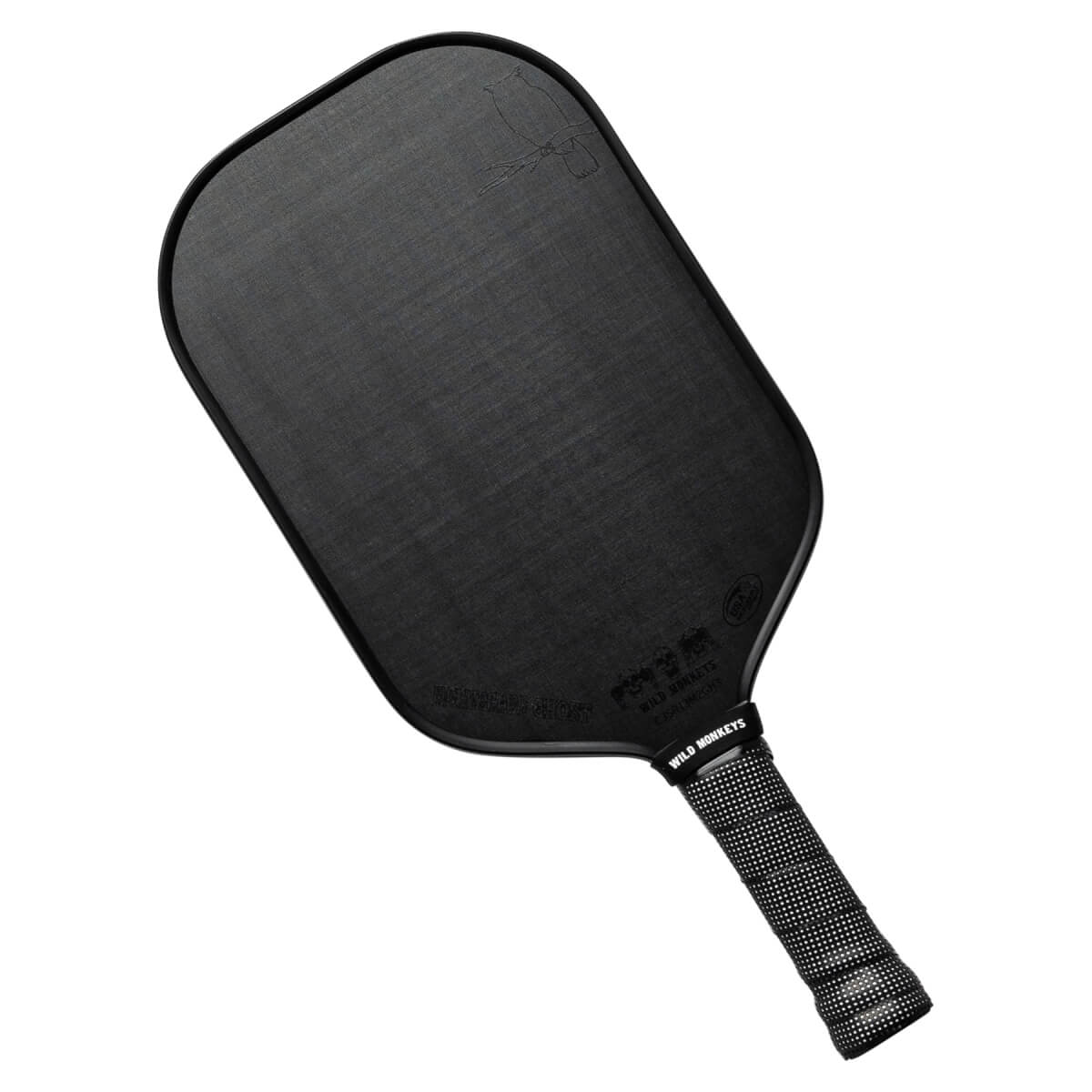 Wild Monkeys Nightshade Ghost Carbon Fiber Pickleball Paddle: Image #433846
