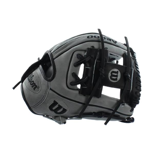 Wilson A2000 Limited Edition Baseball Glove: A2000BBDP15GM Grey/Black: Image #301351