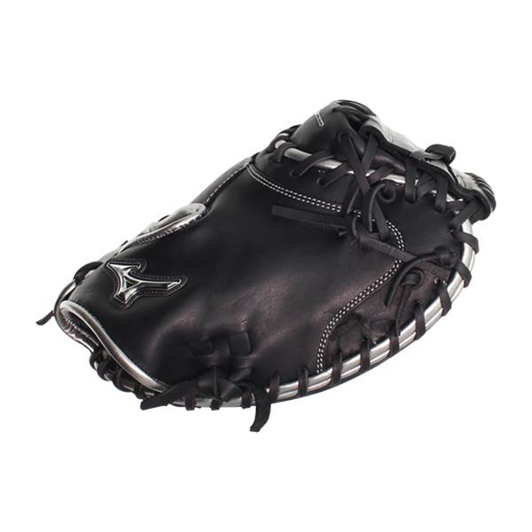 Mizuno MVP Prime SE 34'' Baseball Catcher's Mitt: GXC50PSE8 Black/Silver: Image #380487