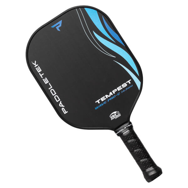 Paddletek Tempest Wave Pro-C 14.3mm Carbon Fiber Pickleball Paddle: Image #442942
