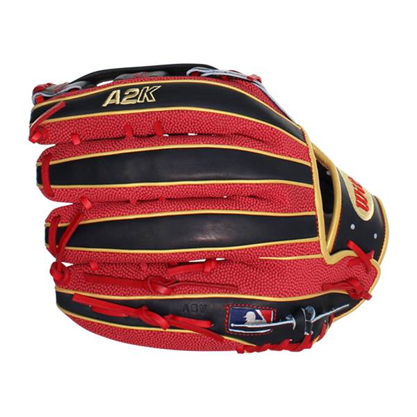 Wilson A2K SuperSkin 12.50" Baseball Glove: WTA2KRB20MB50GM: Image #378079
