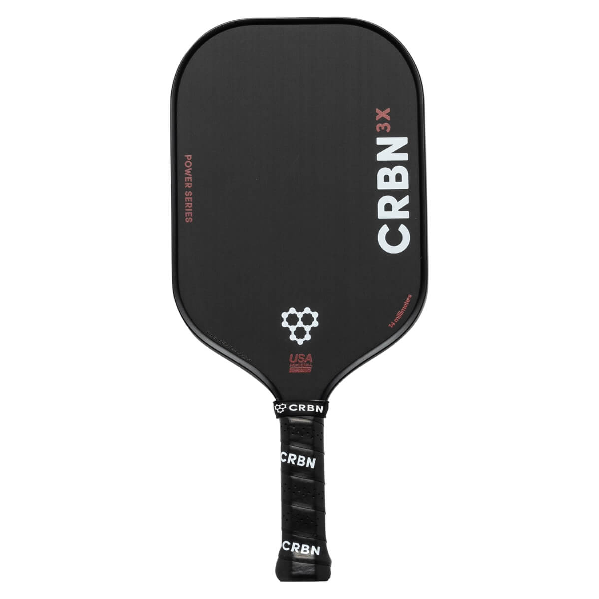 CRBN³  X 14MM Power Carbon Fiber Pickleball Paddle: Image #434286
