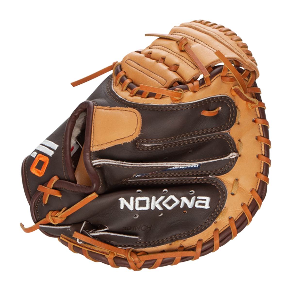 Nokona Alpha 30" Youth Catcher's Mitt: S-120C: Image #412483