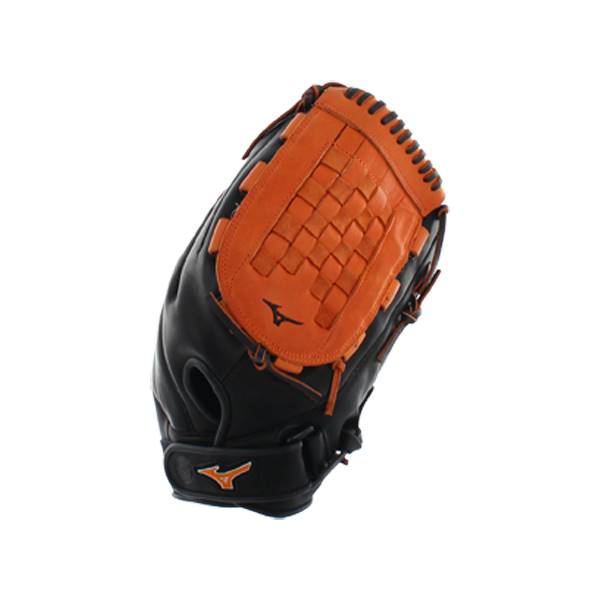 Mizuno MVP Prime SE Softball: GMVP1400PSES3-Blk/Orange: Image #303754