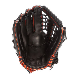 Mizuno 12.75'' MVP Prime Baseball Glove: GMVP1275PSE8 Black/Red: Image #412745