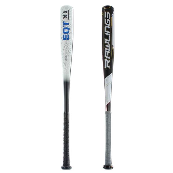Bat Pack Adidas EQT X1 and Rawlings TRIO End Loaded BBCOR Baseball Bats ...
