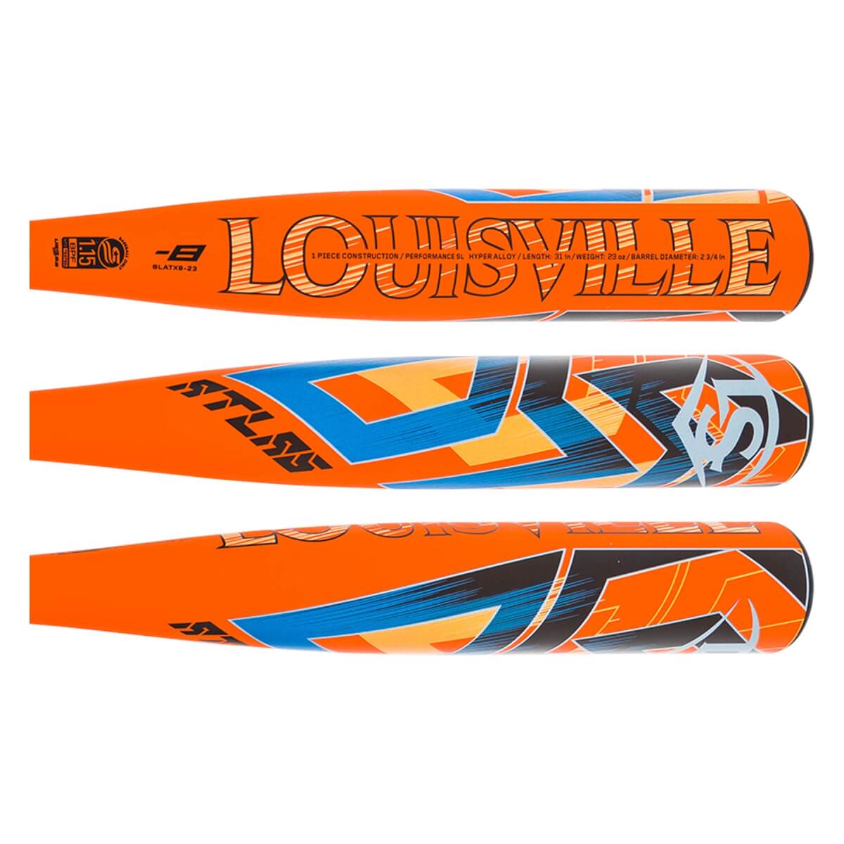 Louisville Slugger Atlas 8 USSSA Baseball Bat (WBD2655010)