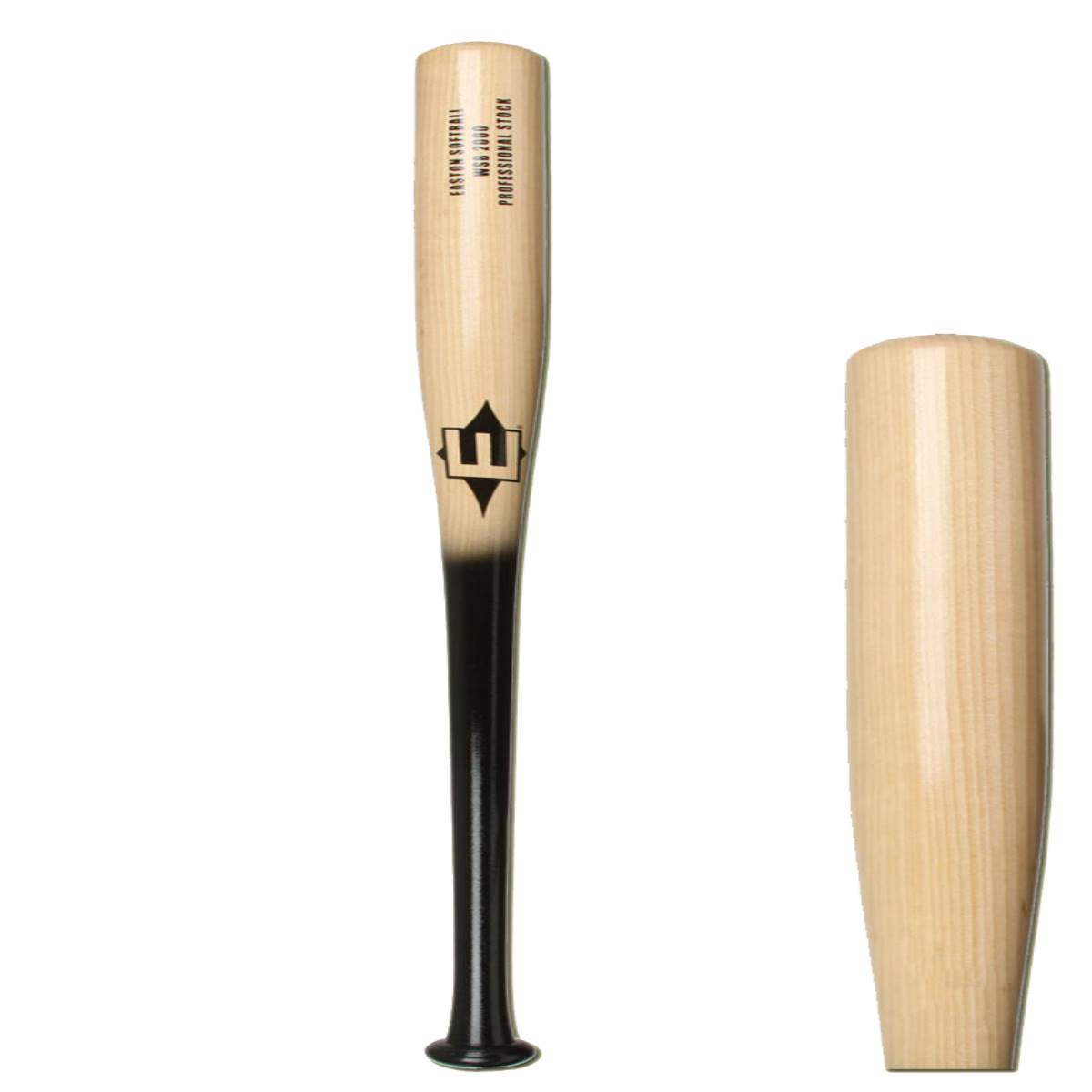 Easton Wood Slow Pitch Softball Bat WSB2000 Black/Clear