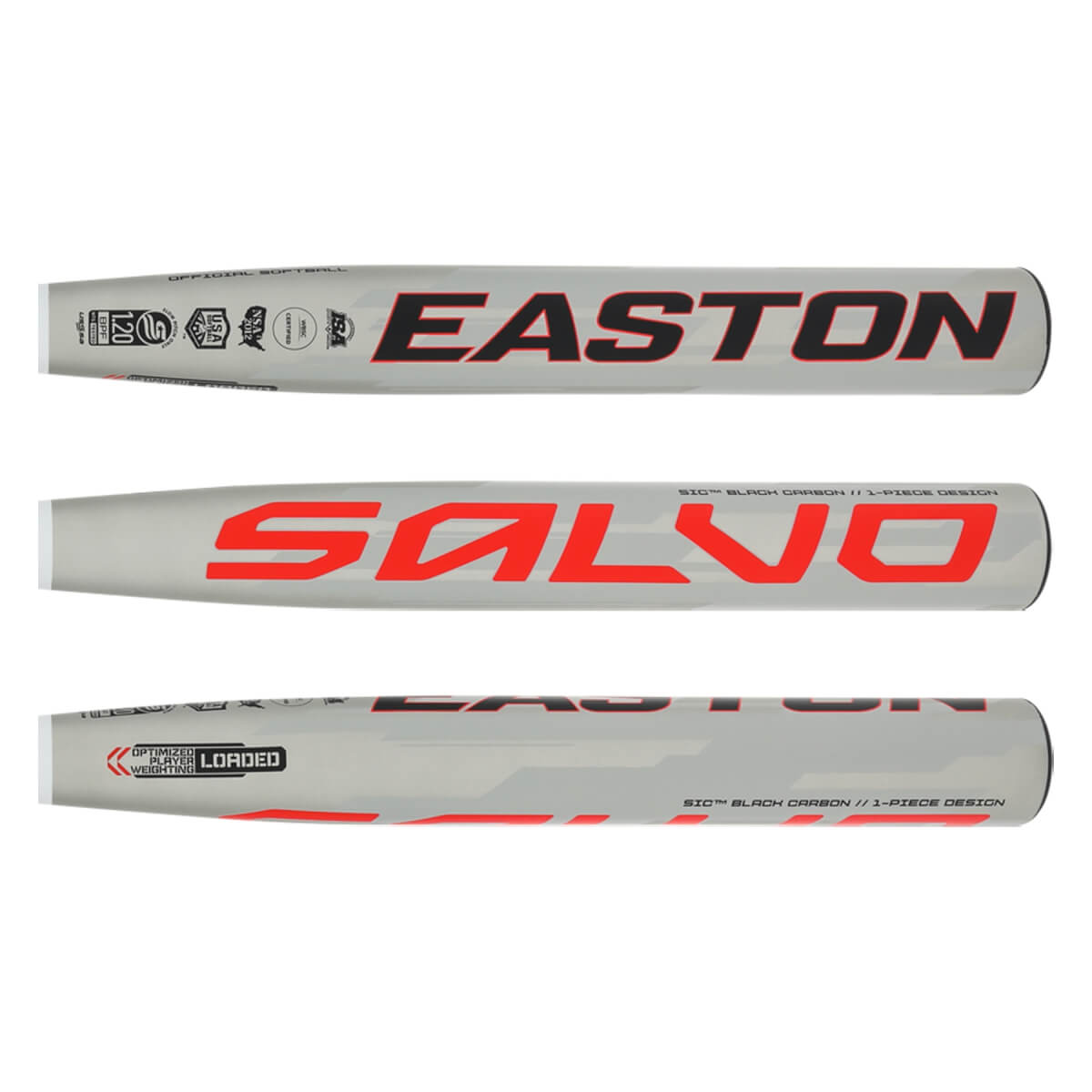 Easton Salvo 12.75" Loaded Dual Stamp 240 Slow Pitch Softball Bat: SPSAL1L: Image #417664