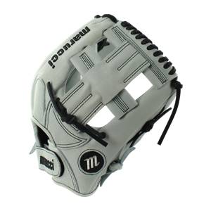 Marucci Adjustable 11.75" Fastpitch Softball Glove: MFGSB1175CV-GY/BK: Image #316248
