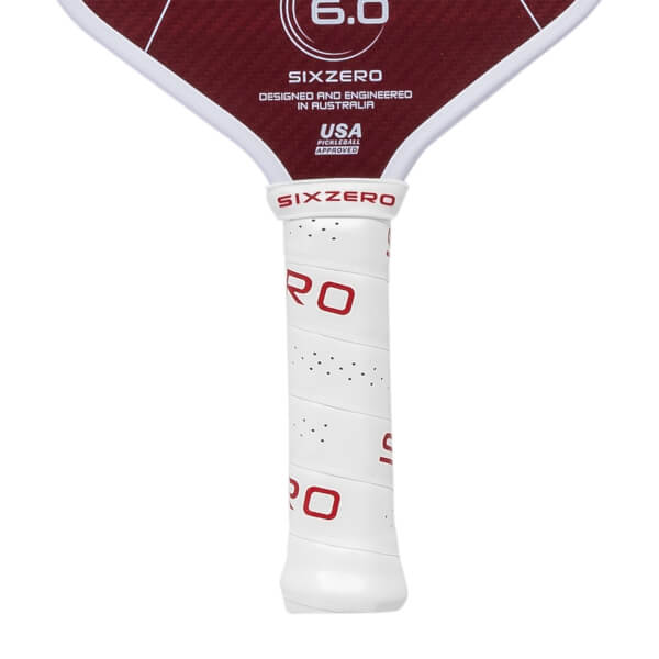 Six Zero Ruby 16mm Aramid Fiber Pickleball Paddle: Image #440553