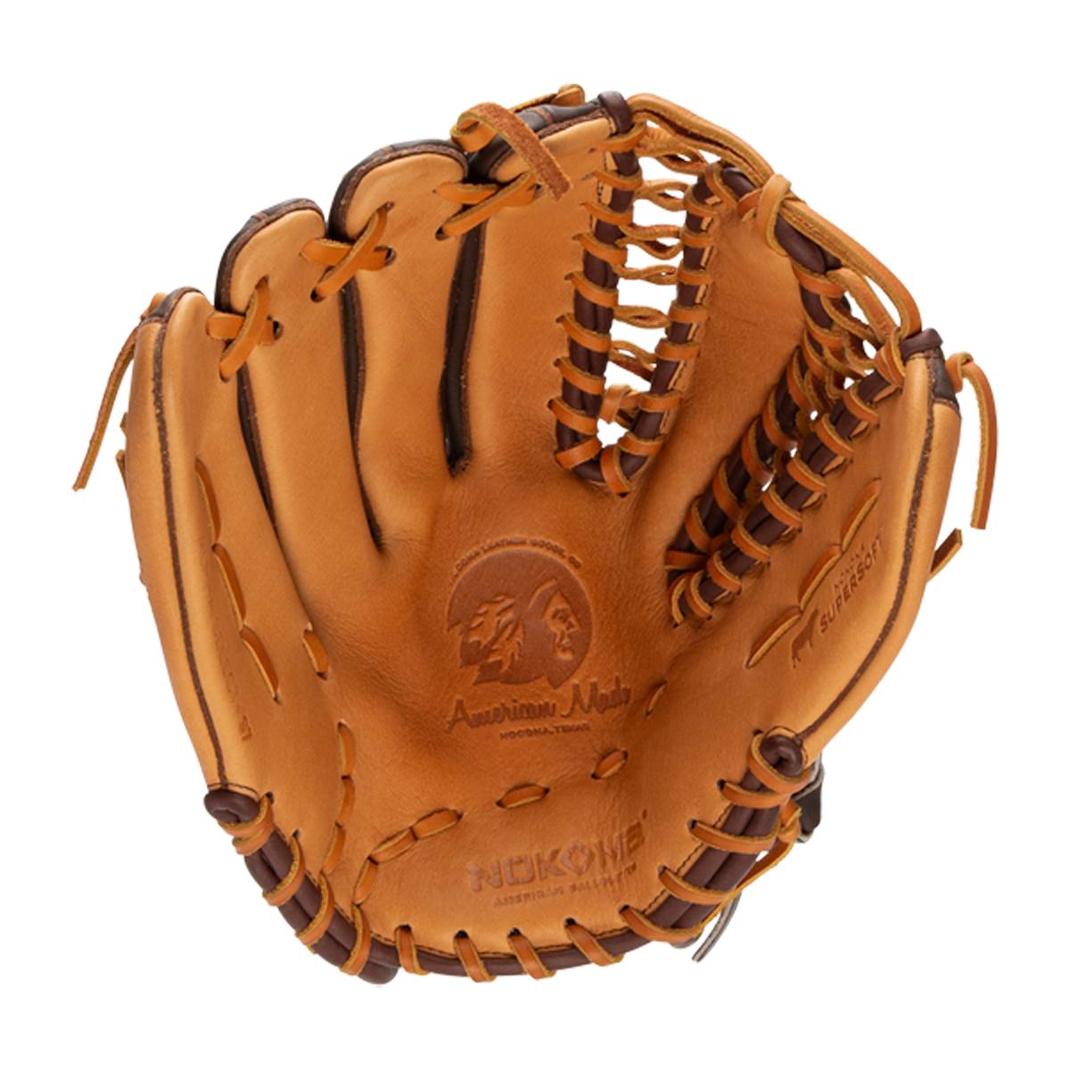 Nokona Alpha 12.5" Youth Baseball Glove: S-7T: Image #407388