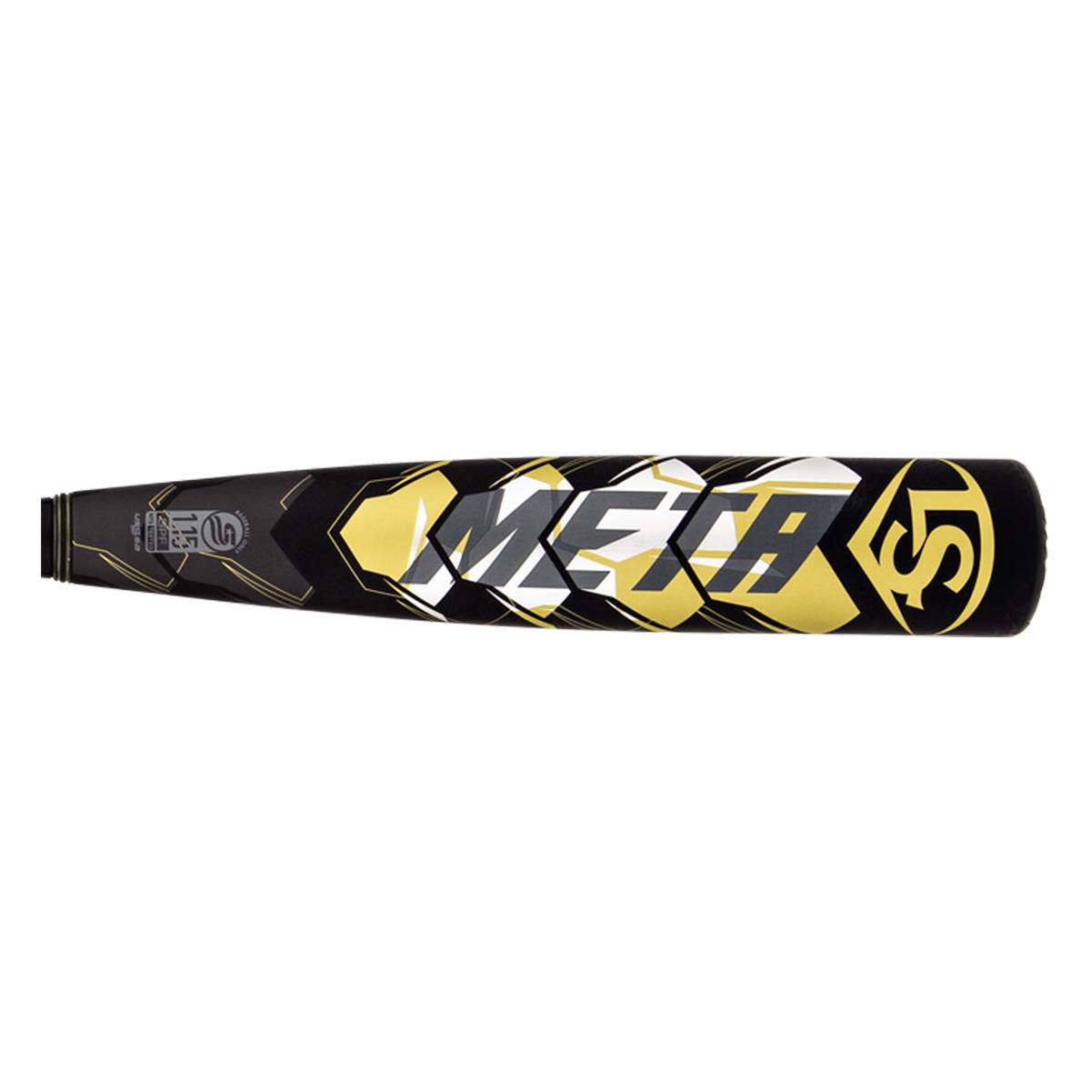 orange meta baseball bat