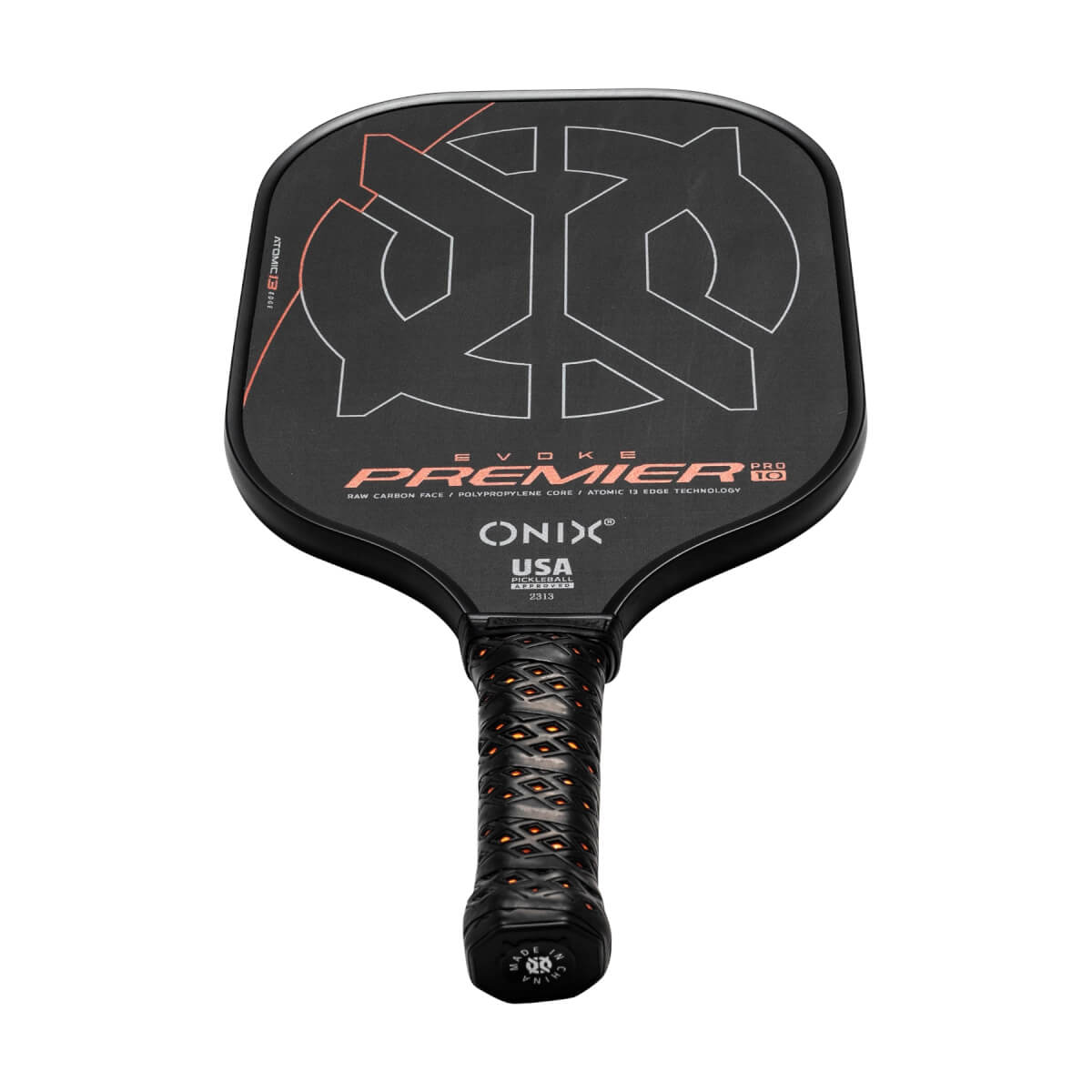 Onix Evoke Premier Pro Raw Max Power Carbon Fiber Pickleball Paddle: Image #433241