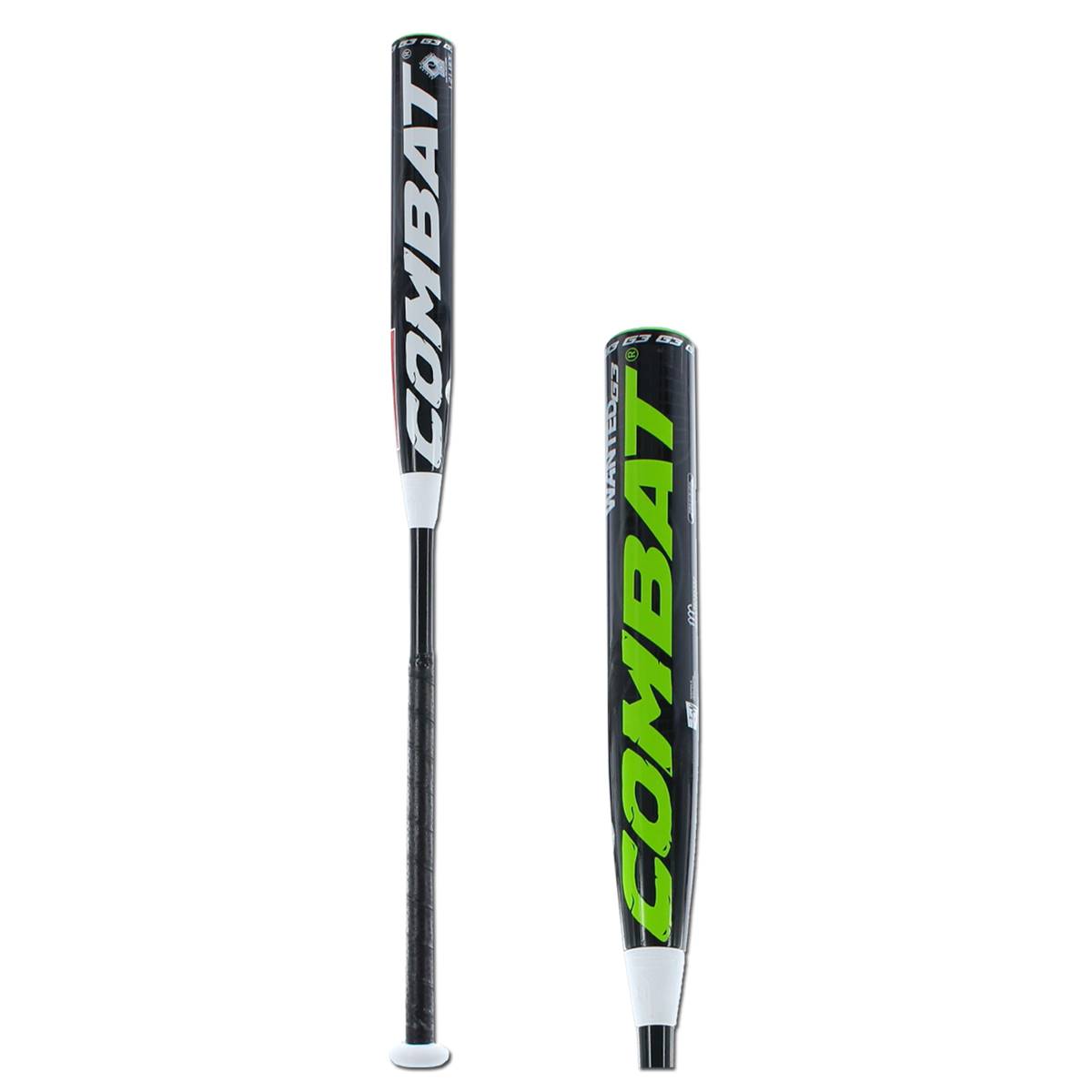COMBAT Wanted G3 Senior Slow Pitch Softball Bat w/ Lizard Skin Grip