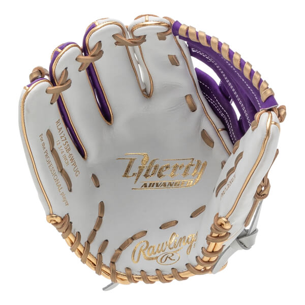 Rawlings Liberty Advanced Color Series 4.0 12.75" Fastpitch Softball Glove: RLA1275-6WPUG: Image #451076