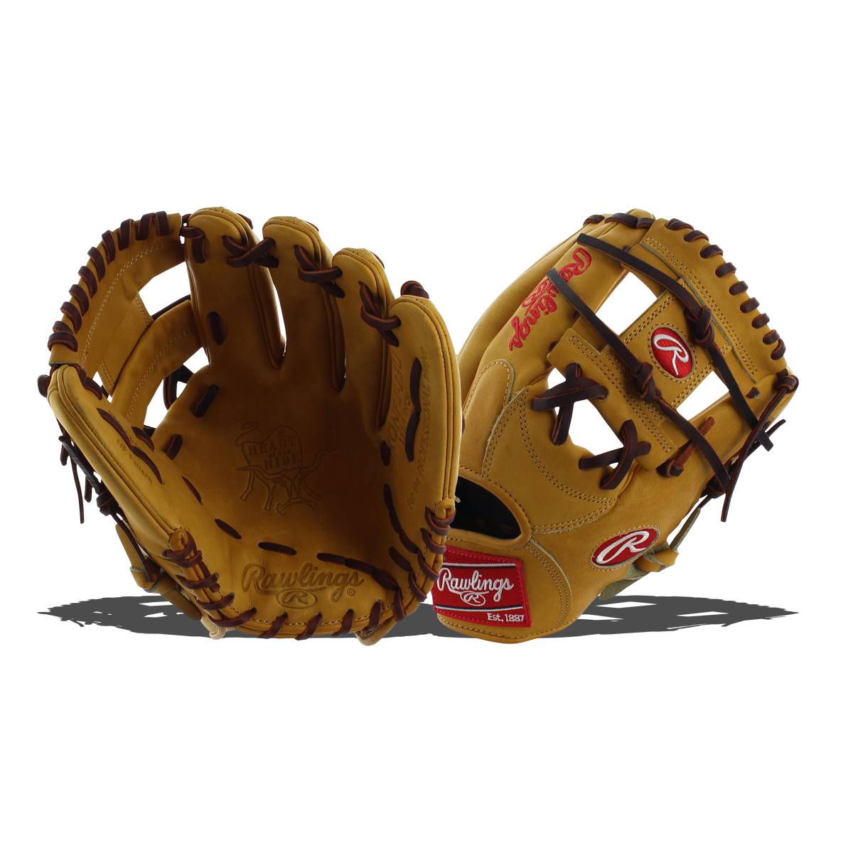 Rawlings Heart of the Hide 11.25" Baseball Glove: PRONP2-2BU: Image #311233