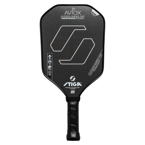 STIGA Aviox Carbon Nomex Pro Middleweight Carbon Fiber Pickleball Paddle: Image #422787