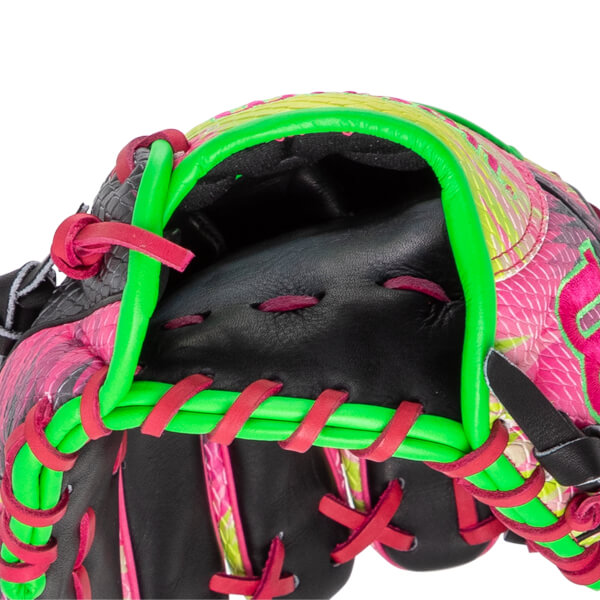 Wilson A2000 Super SnakeSkin 1786 Party Animals Tie Dye 11.5" Baseball Glove: WBW102223115: Image #453968