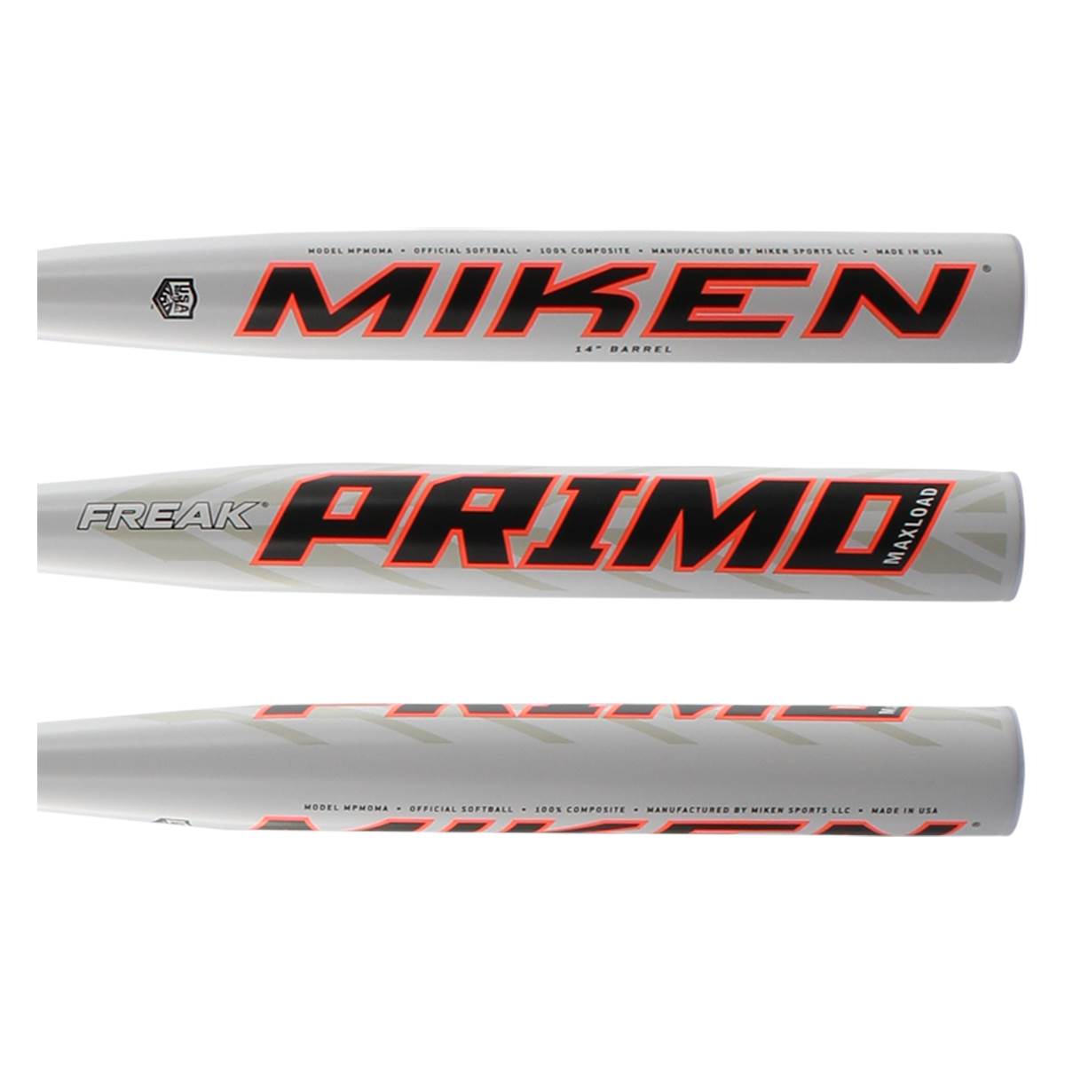 Miken Freak Primo 14" Maxload ASA Slow Pitch Softball Bat (MPMOMA