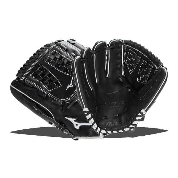 Mizuno Pro Select 12.5" Fastpitch Softball Glove: GPSF1250BK: Image #418221