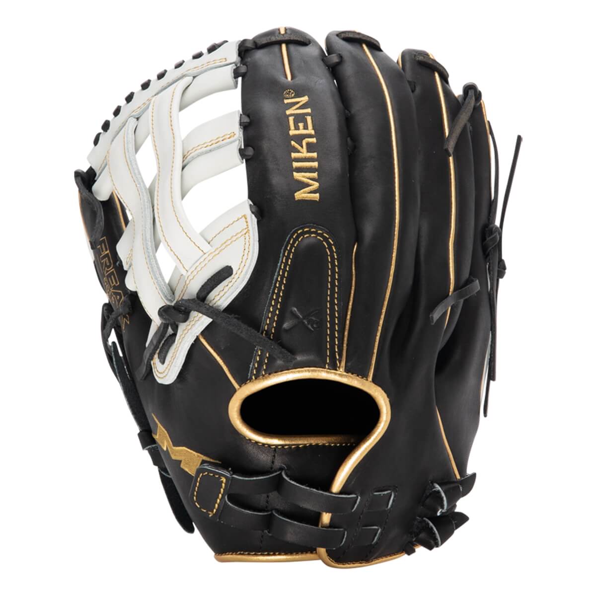 Miken Pro Series Freak Gold 14" Slow Pitch Softball Glove: PRO140-BWG: Image #421304