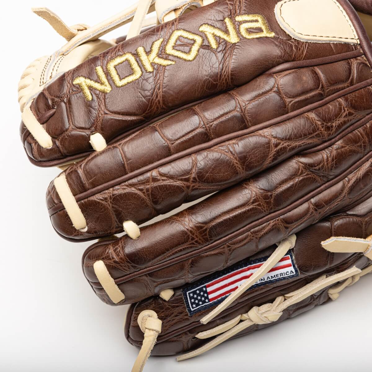 Nokona Exotics G-Series Alligator Leather 11.5" Baseball Glove: G1150BA: Image #434166