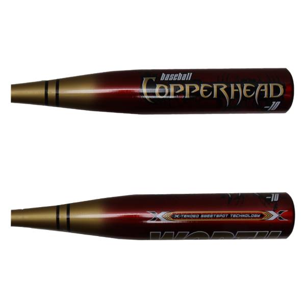 Worth Copperhead 10 2 1/4 Youth Baseball Bat YBCH10