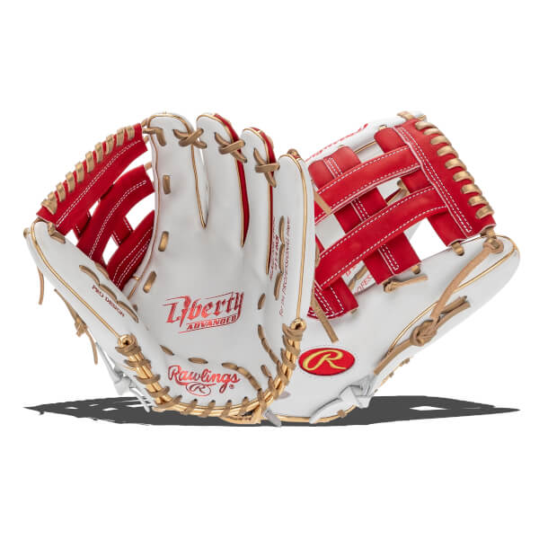 美品　Rawlings THE GOLD GLOVE TEAMクリーム/レッド 美品 Rawlings THE GOLD GLOVE TEAMクリーム/レッド 美品