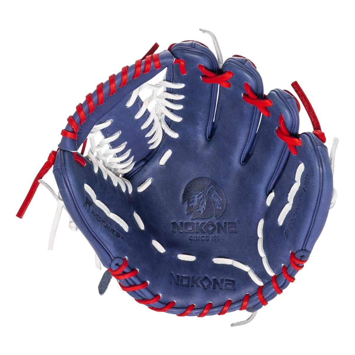 Nokona American Kip 11.5" Baseball Glove: A-1150M-NV: Image #432572
