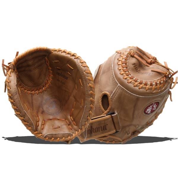 Nokona Banana Tan Fastpitch Series: BTF-3250 Catcher's Mitt: Image #298632