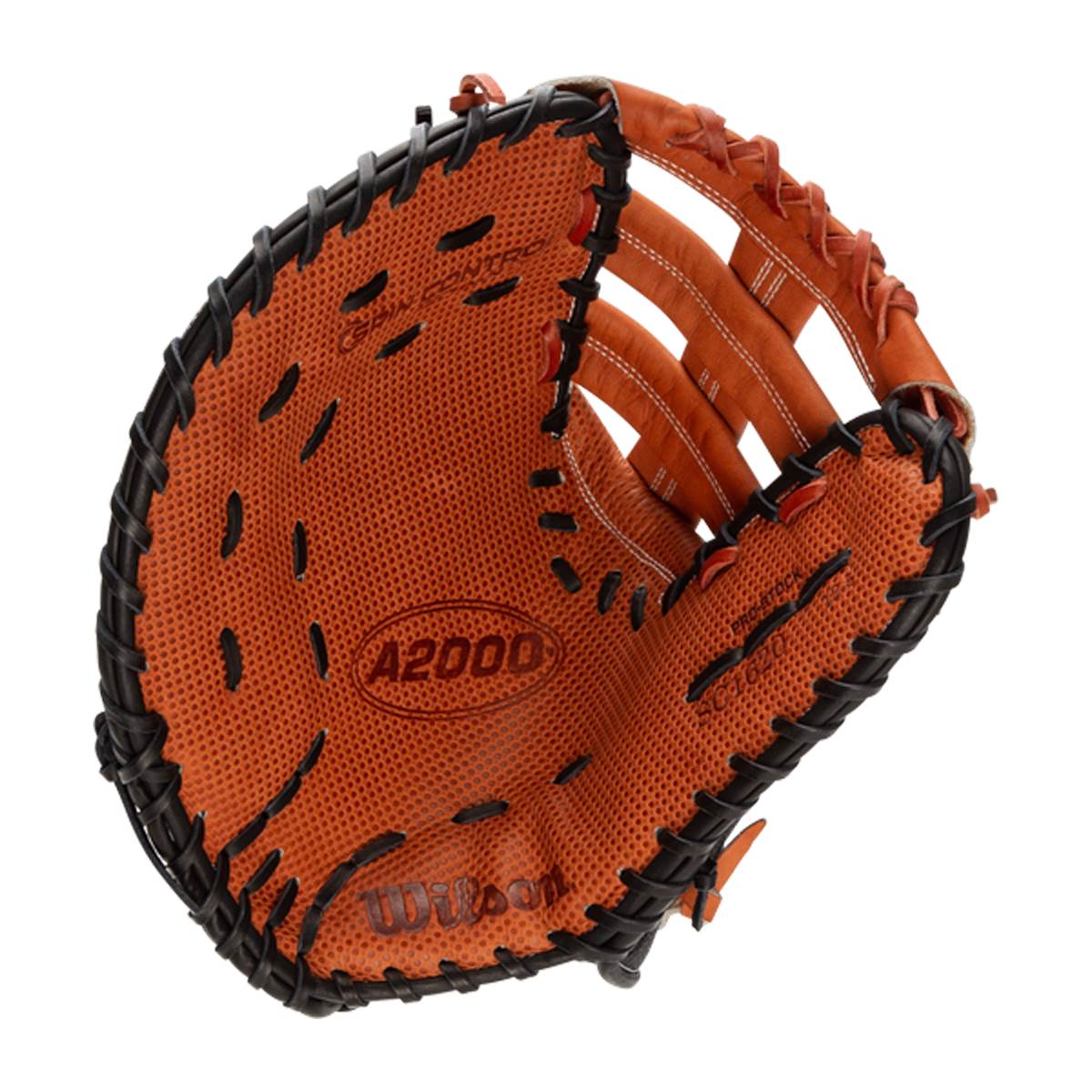 Wilson A2000 SuperSkin 1620 Spin Control 12.5" Baseball First Base Mitt: WBW100123125: Image #407340