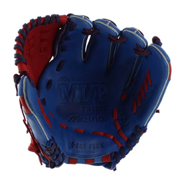 Mizuno MVP Prime SE Baseball Glove: GMVP1200PSE4- Royal/Red: Image #309046