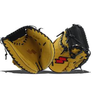 SSK Select Pro Series Tan/Red Baseball Catchers Mitt: S16200CT2P: Image #309654