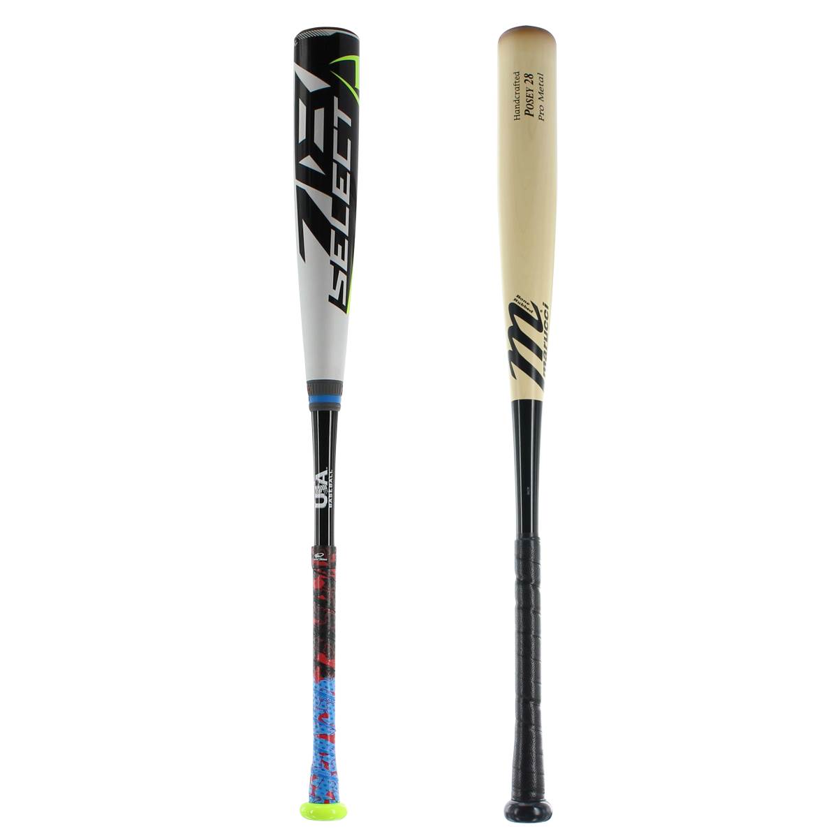 Bat Pack Louisville Slugger Select 718 and Marucci Posey28 Pro Metal BBCOR Baseball Bats