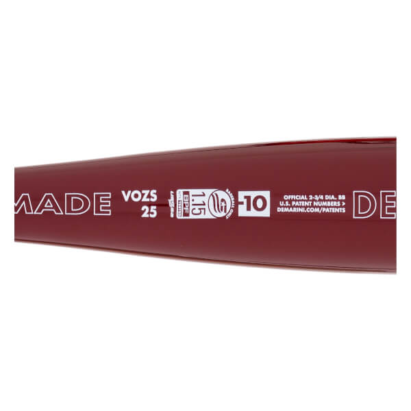 DeMarini Voodoo ONE -10 USSSA Baseball Bat: WBD2538010: Image #448187