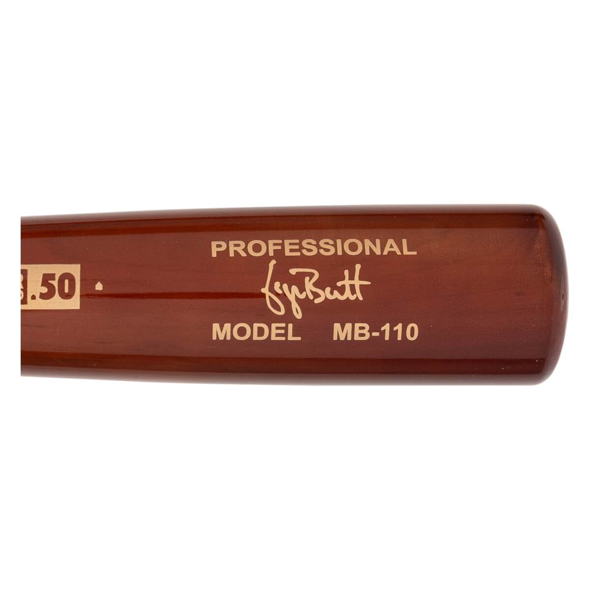 Brett Bros. Maple/Bamboo Wood BBCOR Baseball Bat: MB110 Adult: Image #438934