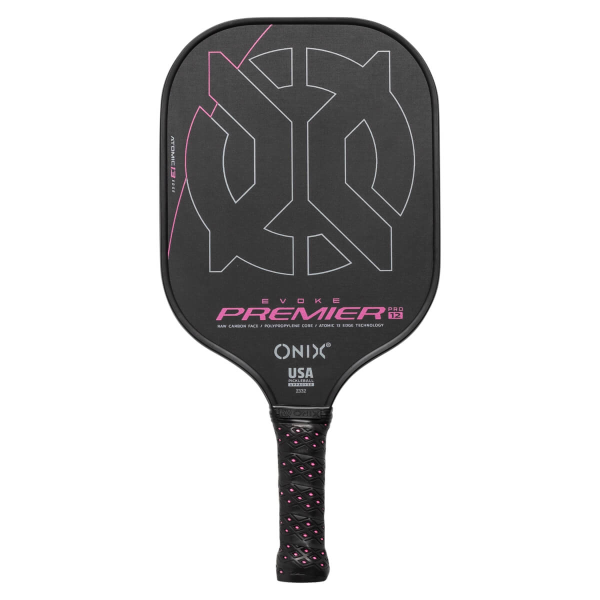 Onix Evoke Premier Pro Raw Power Carbon Fiber Pickleball Paddle: Image #441445