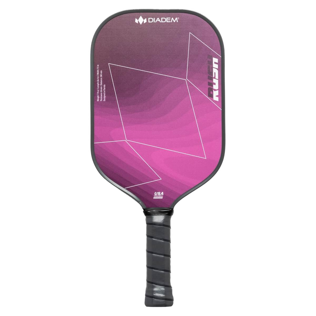 Diadem Rush Composite Pickleball Paddle: Image #437994