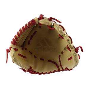 Adidas EQT 12" Baseball Glove: EQT1175SP Tan / Red: Image #313376