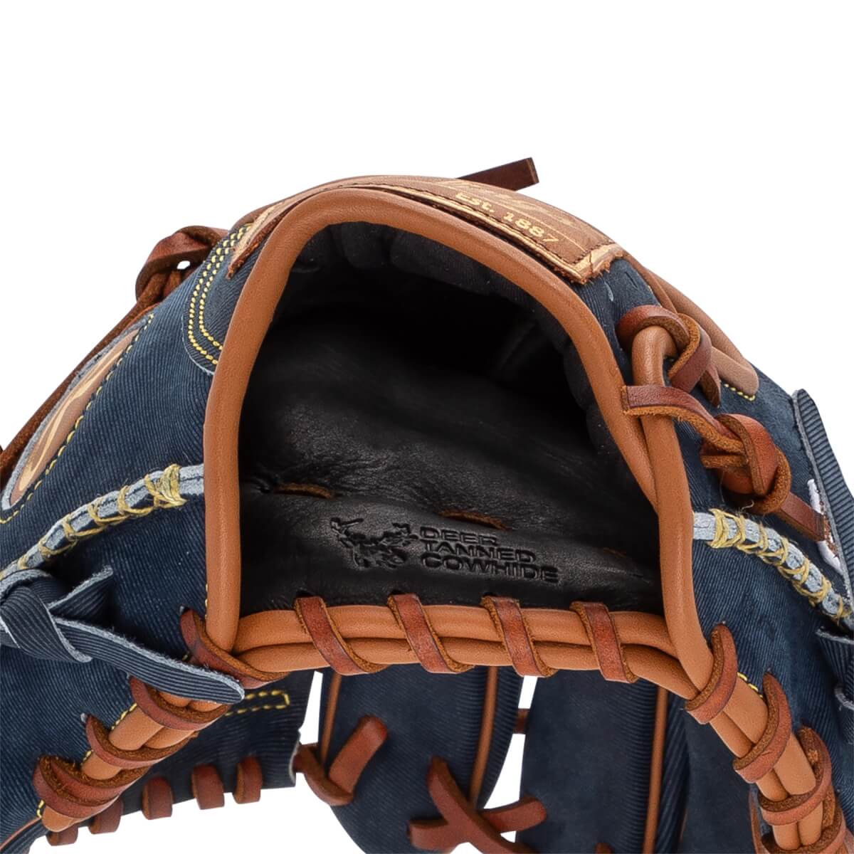 Rawlings Heart of the Hide Pro Label Denim 11.75" Baseball Glove: PRO205W-9D: Image #448784