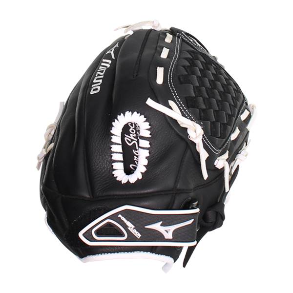 Mizuno Prospect Select 12" Fastpitch Softball Glove: GPSL1200F3 Black: Image #388973