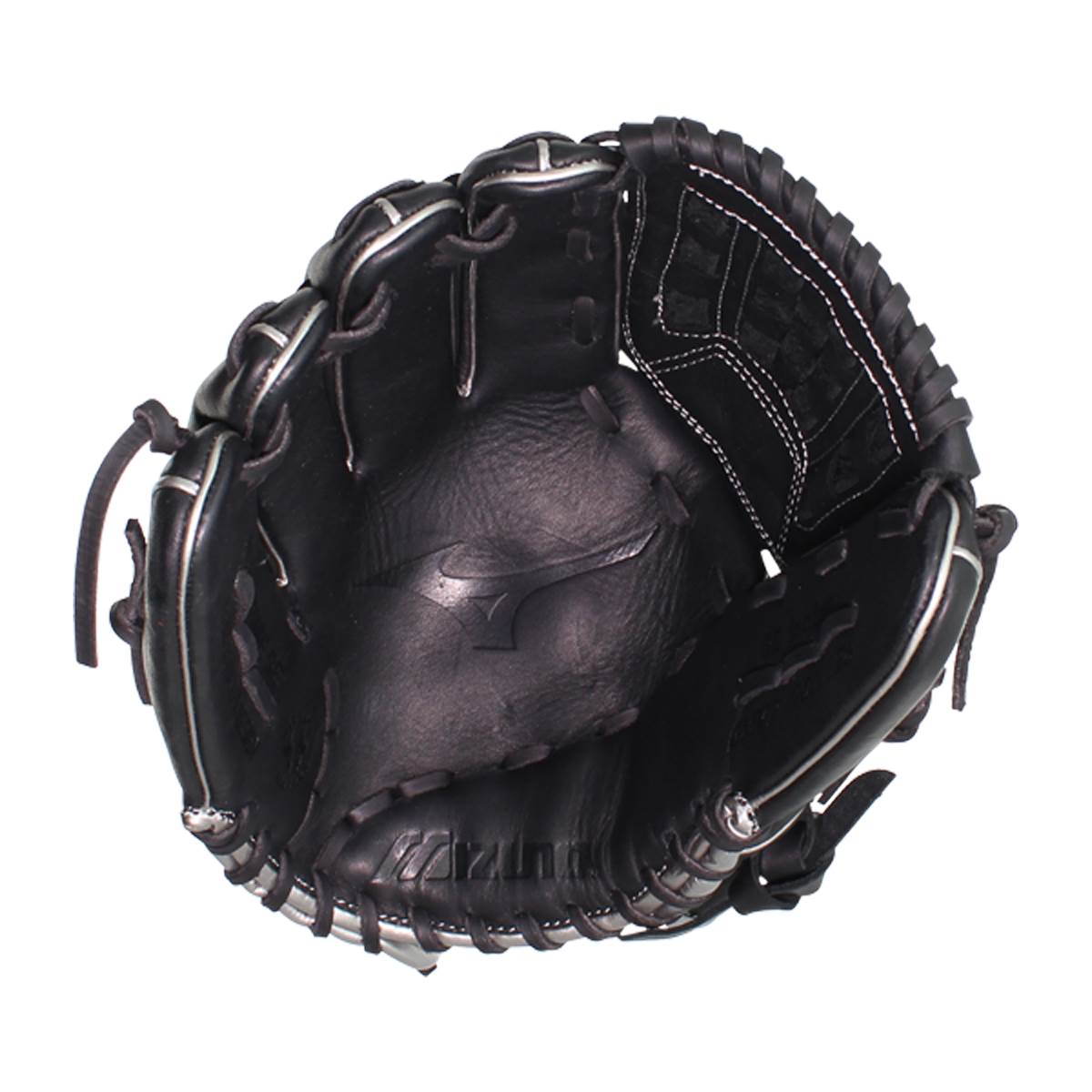 Mizuno MVP Prime SE 12'' Baseball Glove: GMVP1200PSE8  Black/Silver: Image #380275