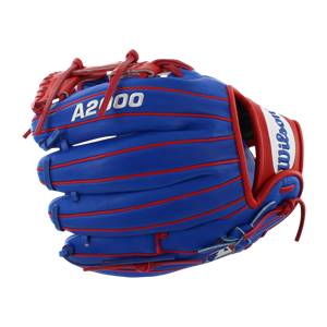 **Exclusive** Wilson A2000 JBG 11.5" Baseball Glove: A2000BBDP15GM RWB: Image #312833